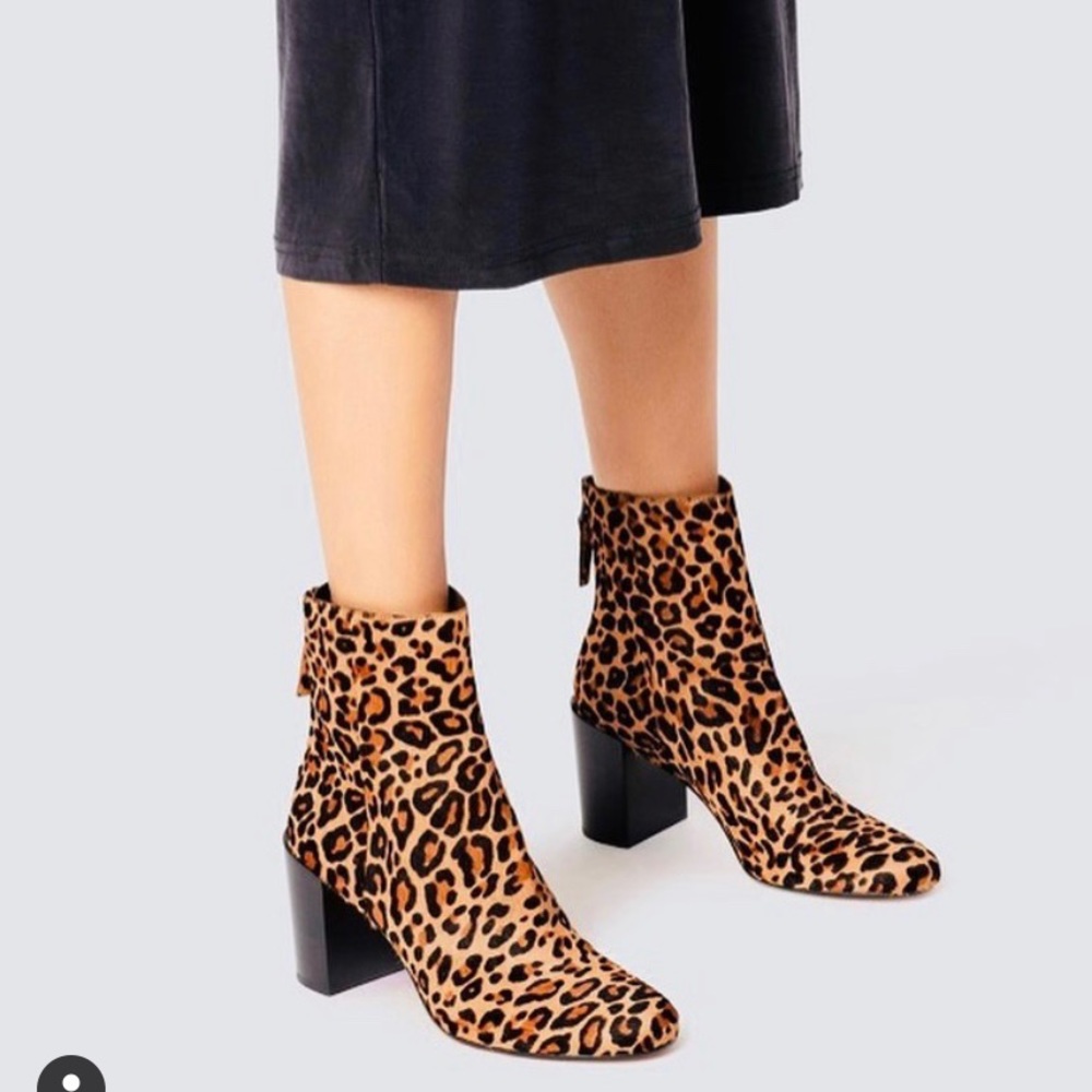 Dolce Vita Leopard Print Bootie